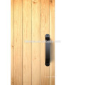 Poignée en bois d&#39;acier au carbone de poignée de porte de grange de porte de grange
